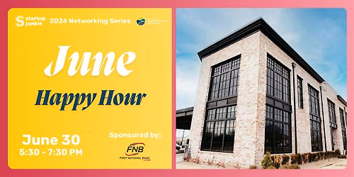 June Happy Hour at First National Bank of NWA