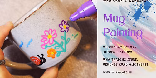 Craft Workshop: Ceramic Mug Painting