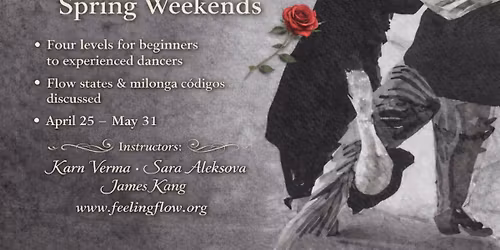 Argentine Tango Spring Weekends in Palo Alto