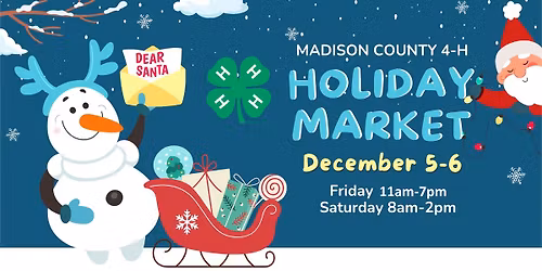 Madison County 4-H Holiday Market 2025