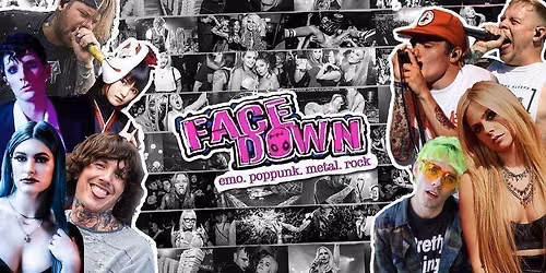 \ud83e\udd18 Face Down  \ud83e\udd18 \u2219 Freshers Welcome Party  - Pop Punk, Metal, Emo Night