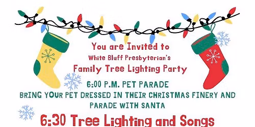 Family Tree Lighting Party