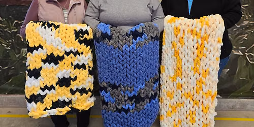 19 SPOTS LEFT!Sept 20th - Rumors Roadhouse Chunky Knit Blanket Workshop
