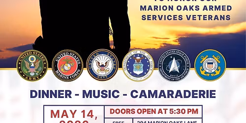 Marion Oaks Veterans Dinner
