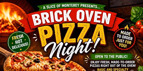 Brick Oven Pizza Night!   Thursday June 18th 530pm-730pm