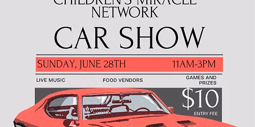 Walmarts Children Miracle Network car show 