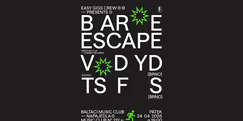 VDYD (indie rock), Bare Escape (indie rock), TSFS (indiefolk) - k\u0159est split LP\/Kabinet Records