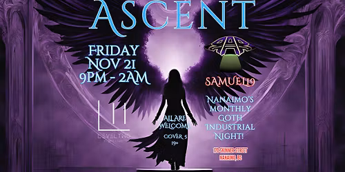 ASCENT \/\/ Goth & Industrial Night LIVE @ LevelTwo Nightclub