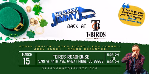 St. Patty's Day Party at TBirds!
