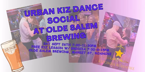 Urban Kiz Dance Social at Olde Salem Brewing - Downtown
