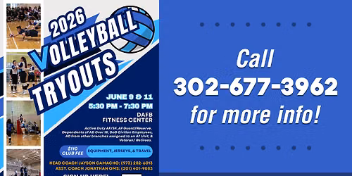 Volleyball Tryouts