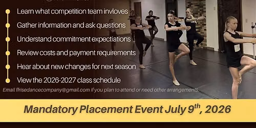 Competition Team Informational Meeting