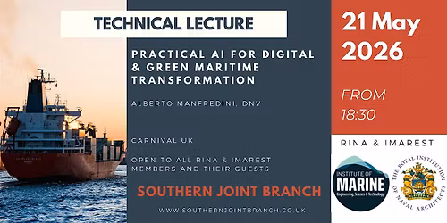 Practical AI for Digital and Green Maritime Transformation (in-person)