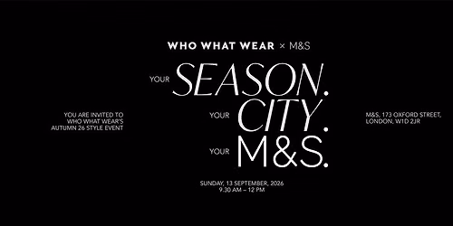 Your Season. Your City. Your M&S.