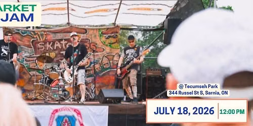 Mitton Market @ Tecumseh Skate Jam - July 18, 2026