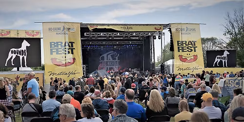 THE HOUNDS \/ World's Largest Brat Fest \/  ISLAND STAGE \/ 5-23-26