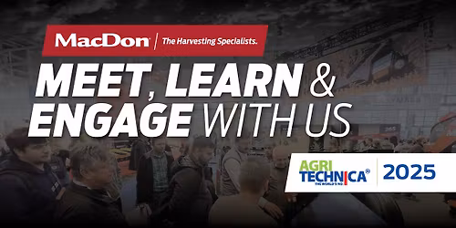 MacDon at Agritechnica 2025