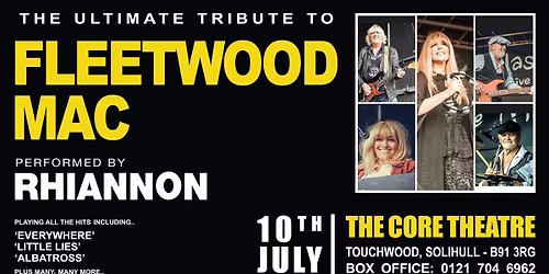 Rhiannon - The Ultimate Tribute to Fleetwood Mac at The Core Theatre, Solihull