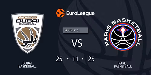 Dubai Basketball vs Paris Basketball