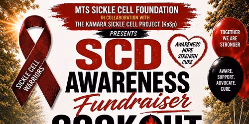 SCD Awareness Fundraiser Cookout 