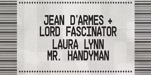 Jean d'Armes, Lord Fascinator, Laura Lynn, Mr. Handyman | Dead Letter No.9
