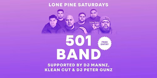 501 Band | Lone Pine Tavern | Free entry, live music, drink specials, and DJs till late!