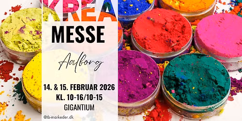 Aalborg KREA-messe 14.-15. februar 2026