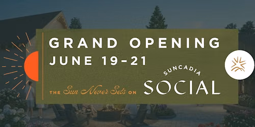 Suncadia Social Grand Opening