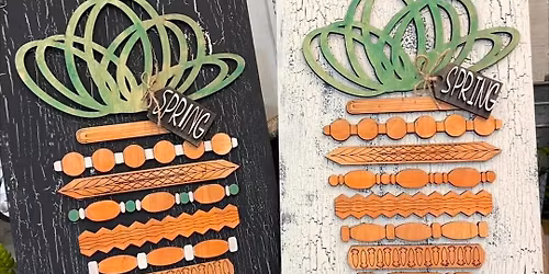 DIY Workshop: Create a Spring Spindle Carrot Decor - March 4th (6:30pm-8:30pm)