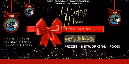 SGF - Town of Moreau Chamber Holiday Mixer at Humbuggs