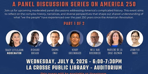 "We the People": A Panel Discussion Series on America 250 Part 1