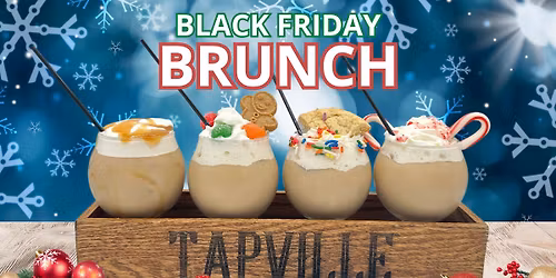 \ud83c\udf84 Black Friday Holiday Brunch & Iced Coffee Flights \u2615\ufe0f