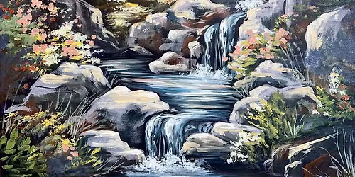 Paint and SIp: Sunset Cascade