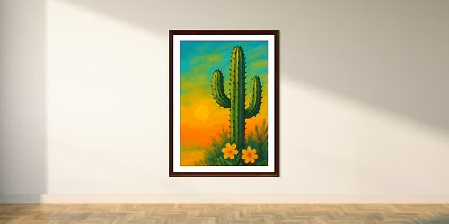 Desert Sunset Instructed Painting Event
