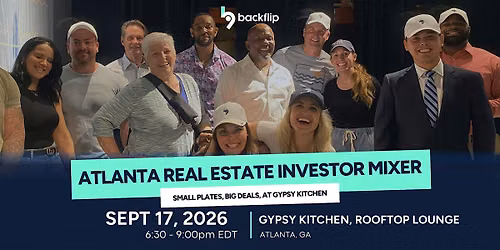 Atlanta Real Estate Investor Mixer