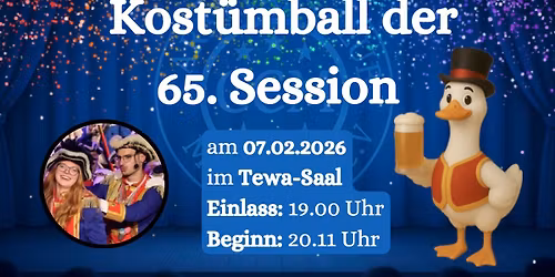 Kost\u00fcmBall der 65. Session
