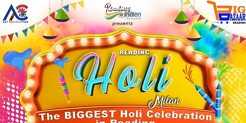 Reading Holi Milan 2026 - Festival of Colours