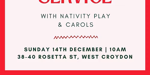 Christmas Nativity play and Carols Service