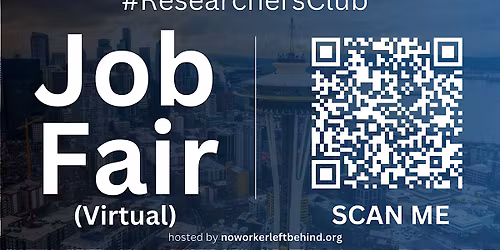 #ResearchersClub Virtual Job Fair \/ Career Expo Event #Seattle #SEA