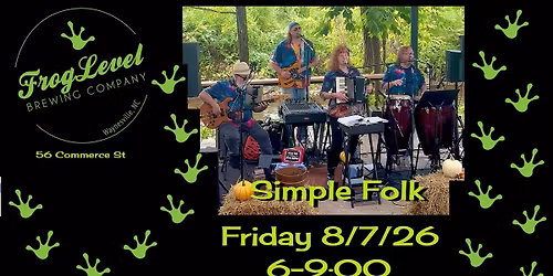 Simple Folk at Frog Level Brewing
