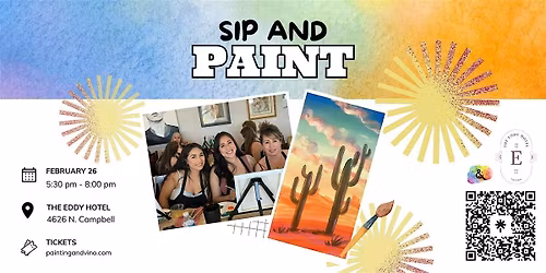 Wild West Paint and Sip at The Eddy
