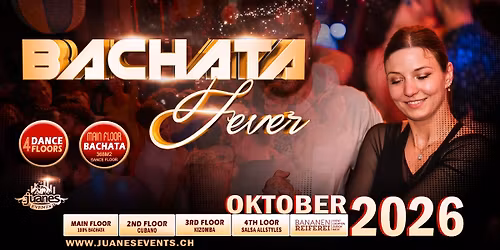 \ud83d\udd25 BACHATA FEVER \ud83d\udd25 DJs Kahlid Top DJs - Workshops - Shows Bananenreiferei (4 Floors)