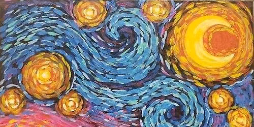 Paint and Sip: Starry Hills