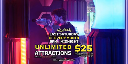 Unlimited Night | Zap Zone Taylor
