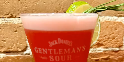 Cranberry Sour with Jack Daniels