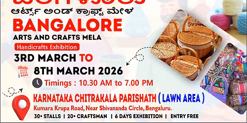 Bangalore Arts and Crafts Mela - Handicrafts Exhibition