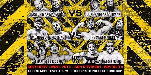 TAG TEAM TURMOIL: TAG TEAM SUPER SHOW presented by Lions Pride Sports