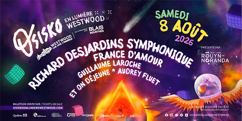 8 août ▲ Richard Desjardins symphonique