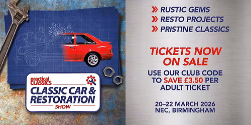Classic Car & Restoration Show 2026