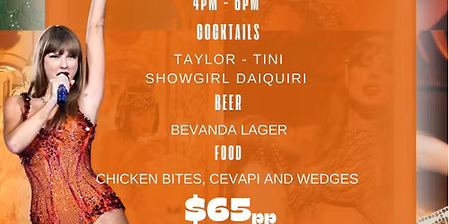 Taylor Swift Bottomless Brunch | Bevanda Bar